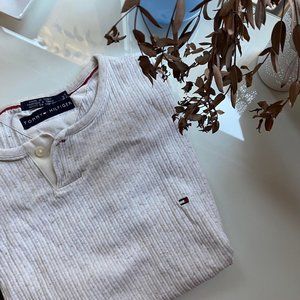 Vintage Tommy Hilfiger Cotton-Linen T-shirt